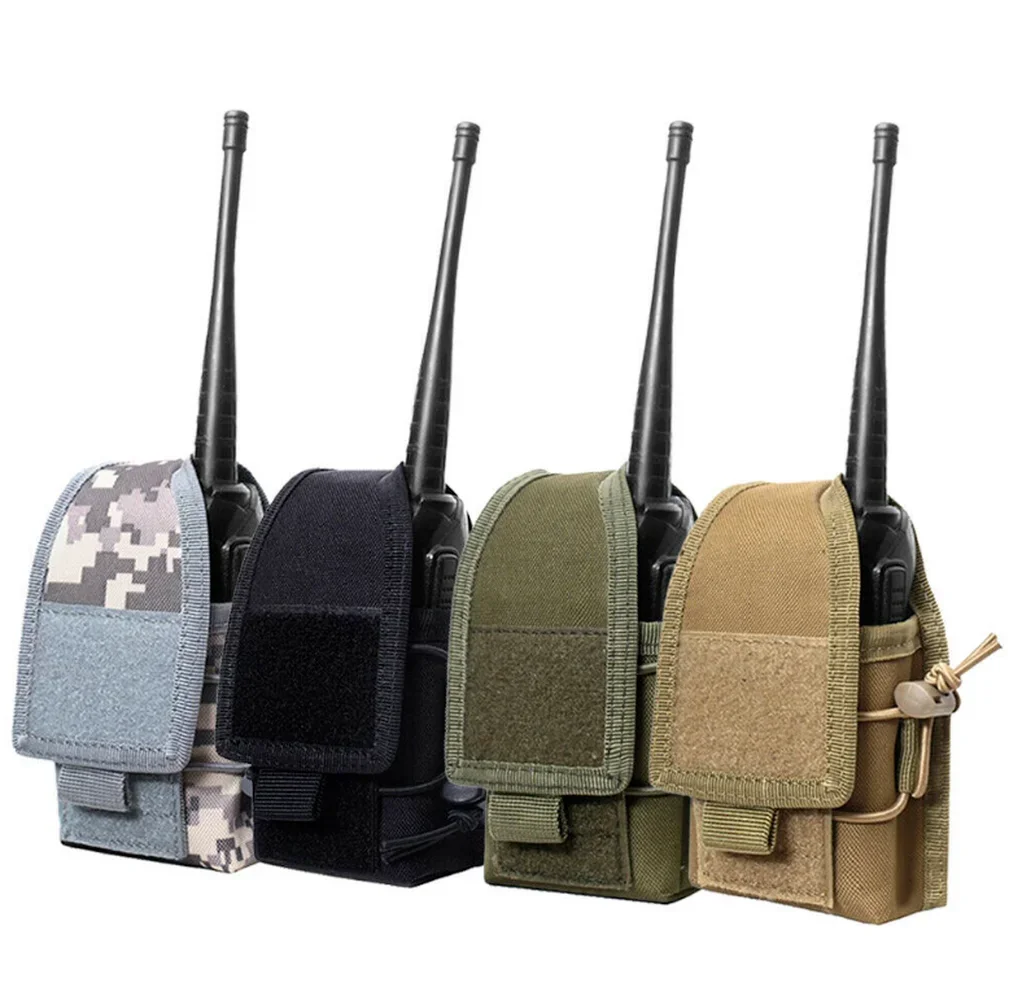 Edc Carry Belt Pouch - Tactical Molle Radio Pouch Talkie Walkie
