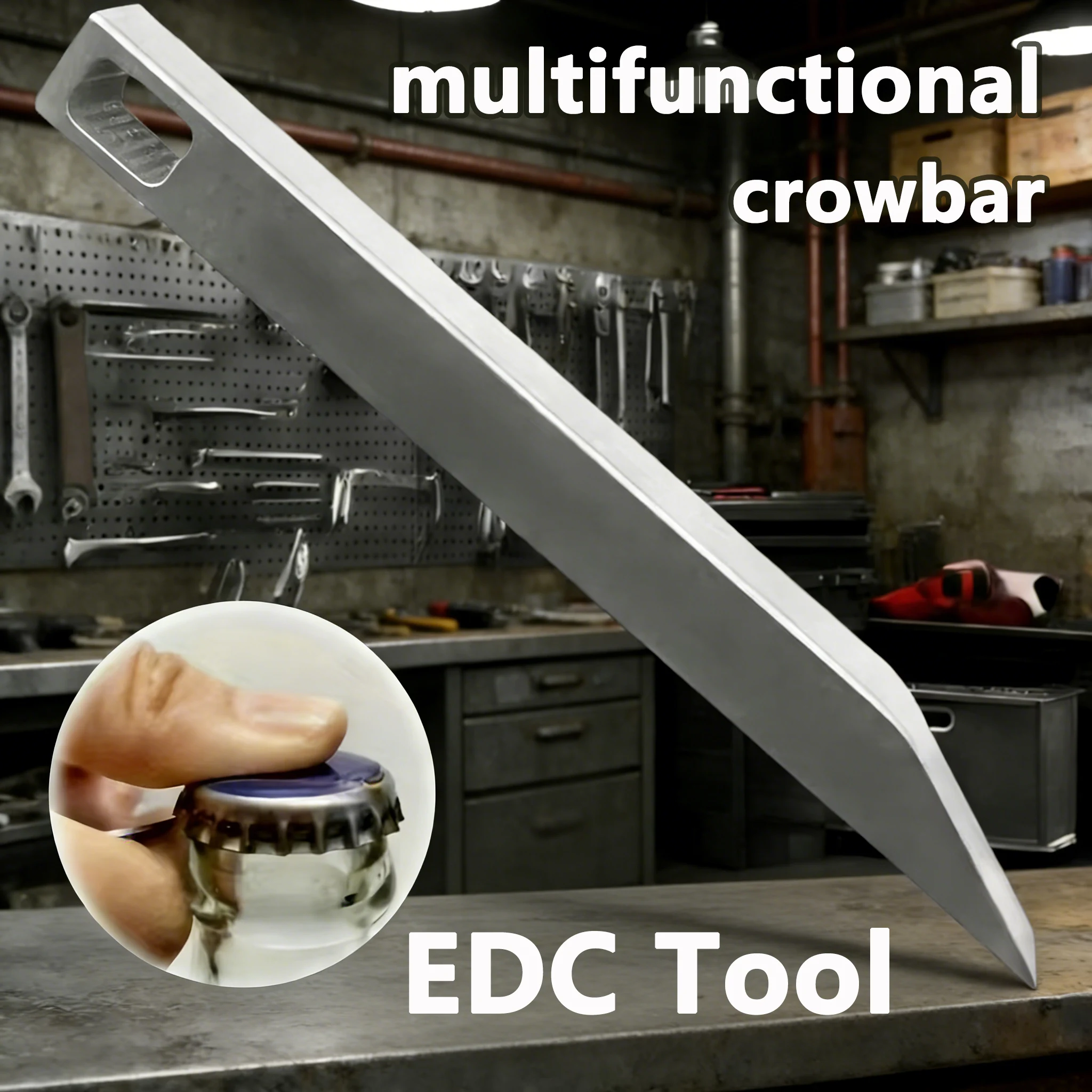Edc (Every Day Carry - Heavy Duty Keychain Prybar EDC Pry