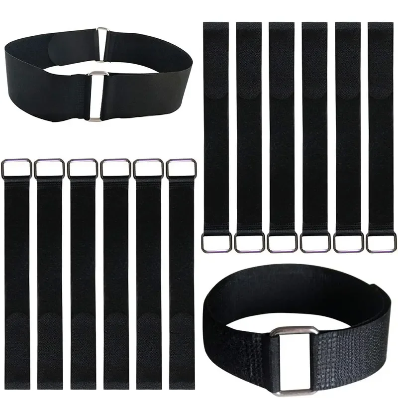 Gear Tie Reusable - 5Pcs Cable Tie Straps with Metal