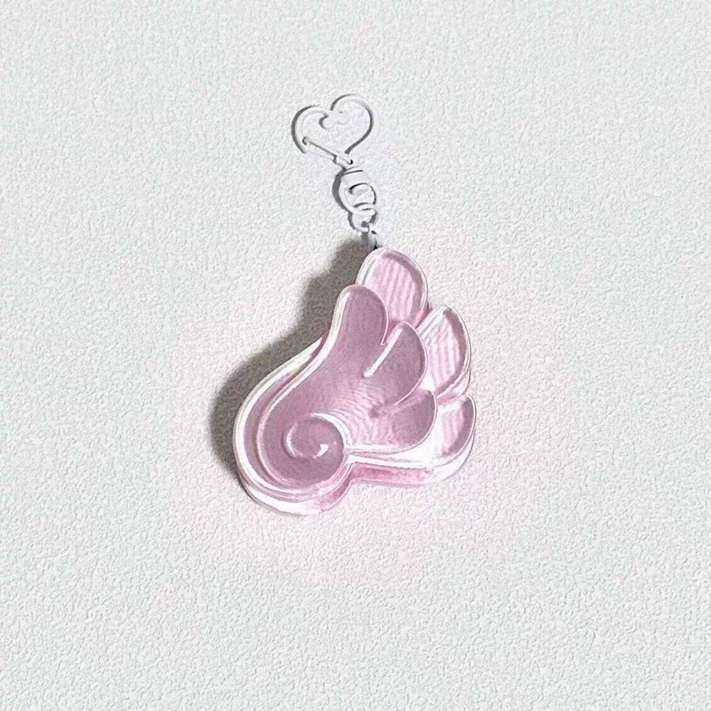 3D Printed Angel Wing Cable Wi - огляд і ціна Cable Winder Keychain