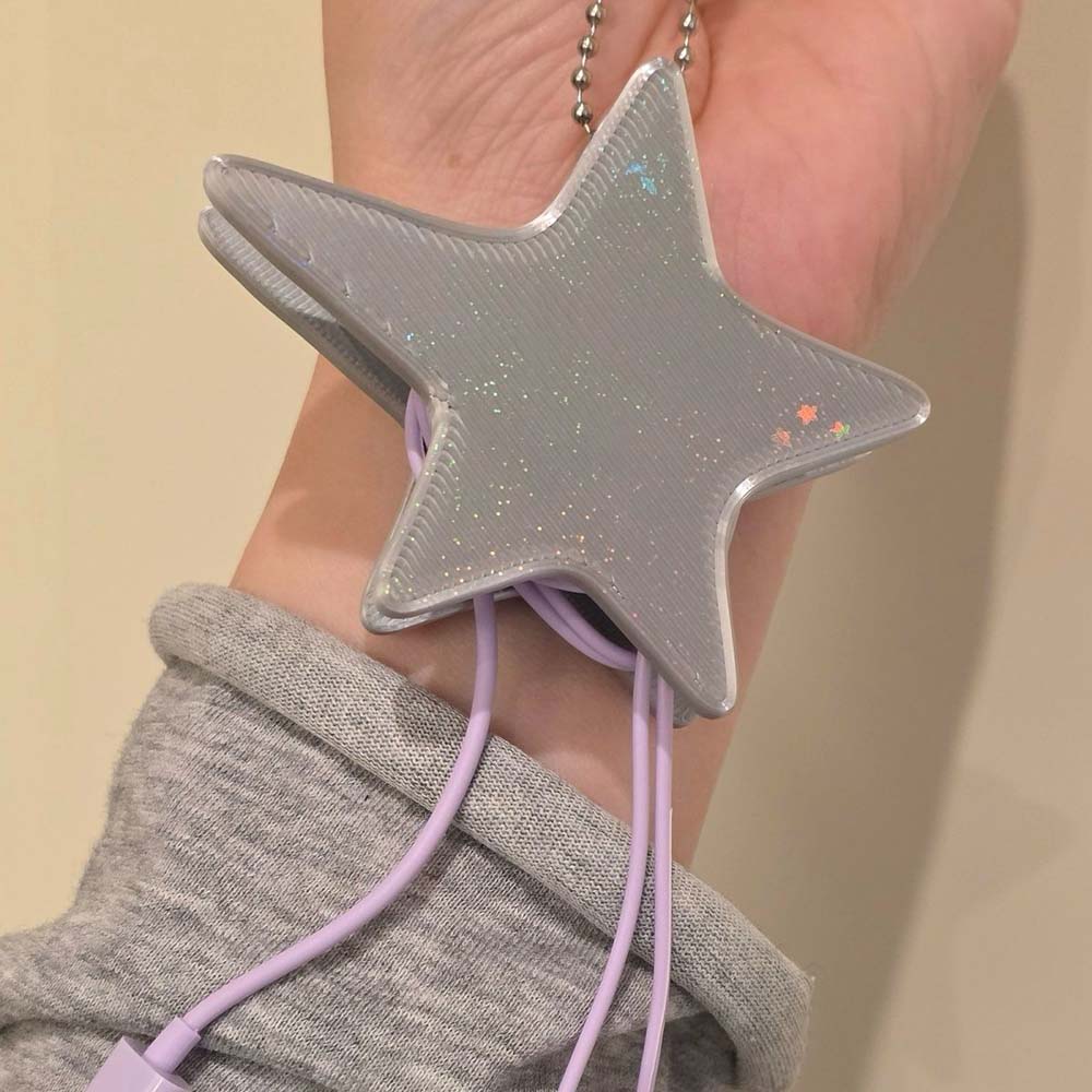 3D Star Cable Winder, Y2K Cute - огляд і ціна Cable Winder Keychain