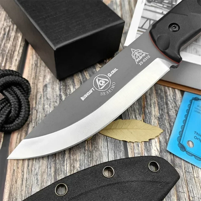 Portable D2 Steel Fixed Blade  - огляд і ціна Edc Carry Fixed Blade Knife