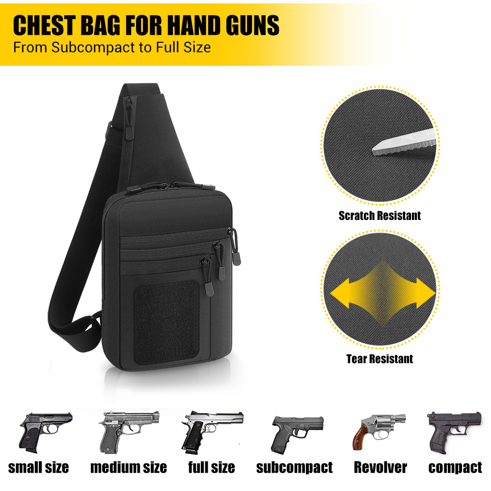 Tactical Pistol Gun Bag Concea - огляд і ціна Edc Concealed Carry