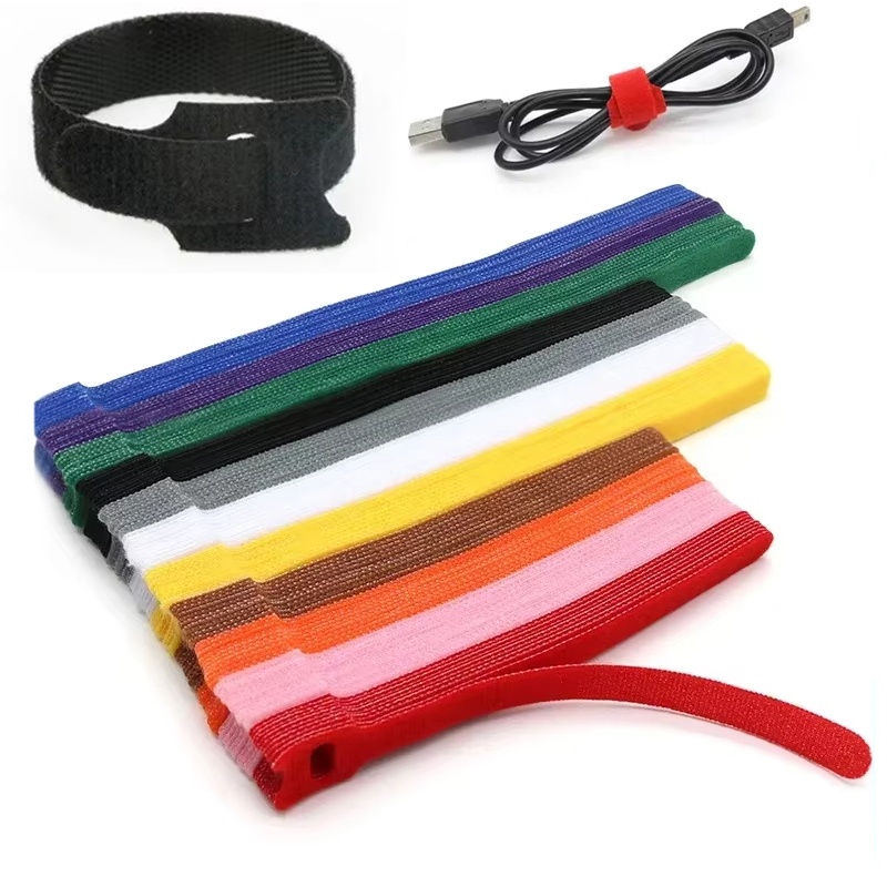 10-50PCS Colorful Releasable C - огляд і ціна Gear Tie Reusable