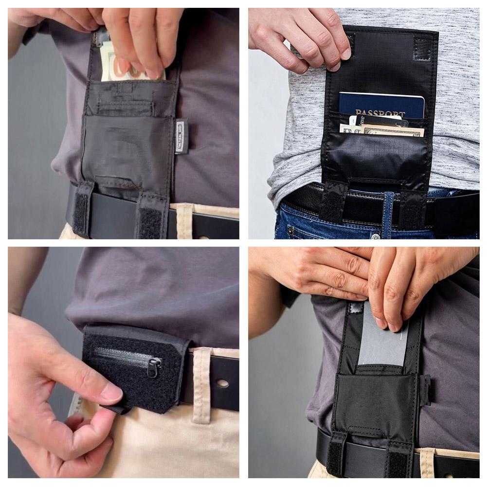 Hidden Travel Waist Pouch, Ant - огляд і ціна Edc Carry Bag