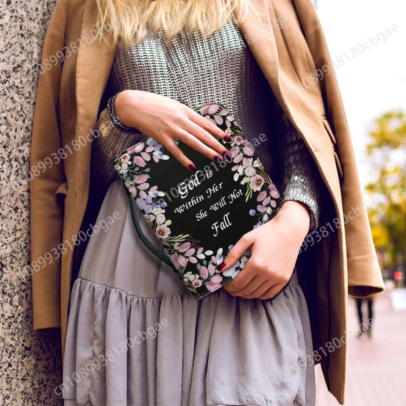 Flowers Verse Pattern Leather  - огляд і ціна Edc Carry Bag