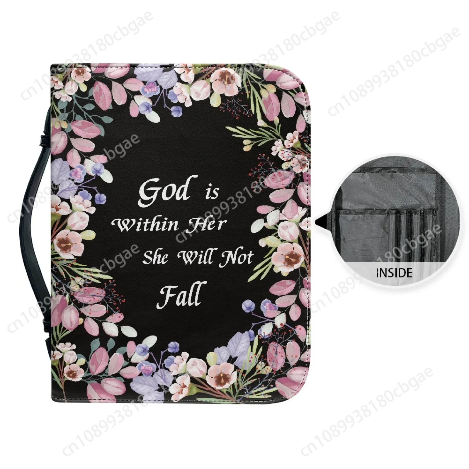 Flowers Verse Pattern Leather  - огляд і ціна Edc Carry Bag