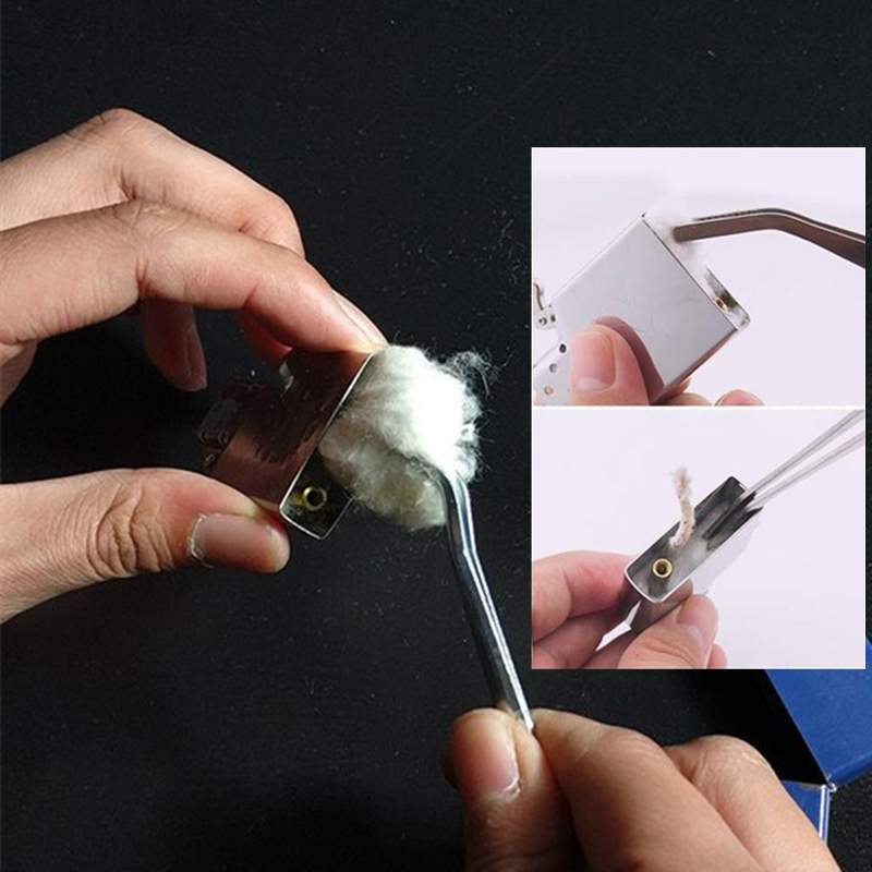 10/30/50pcs Oil Absorbent Cott - огляд і ціна Lighter Insert Zippo