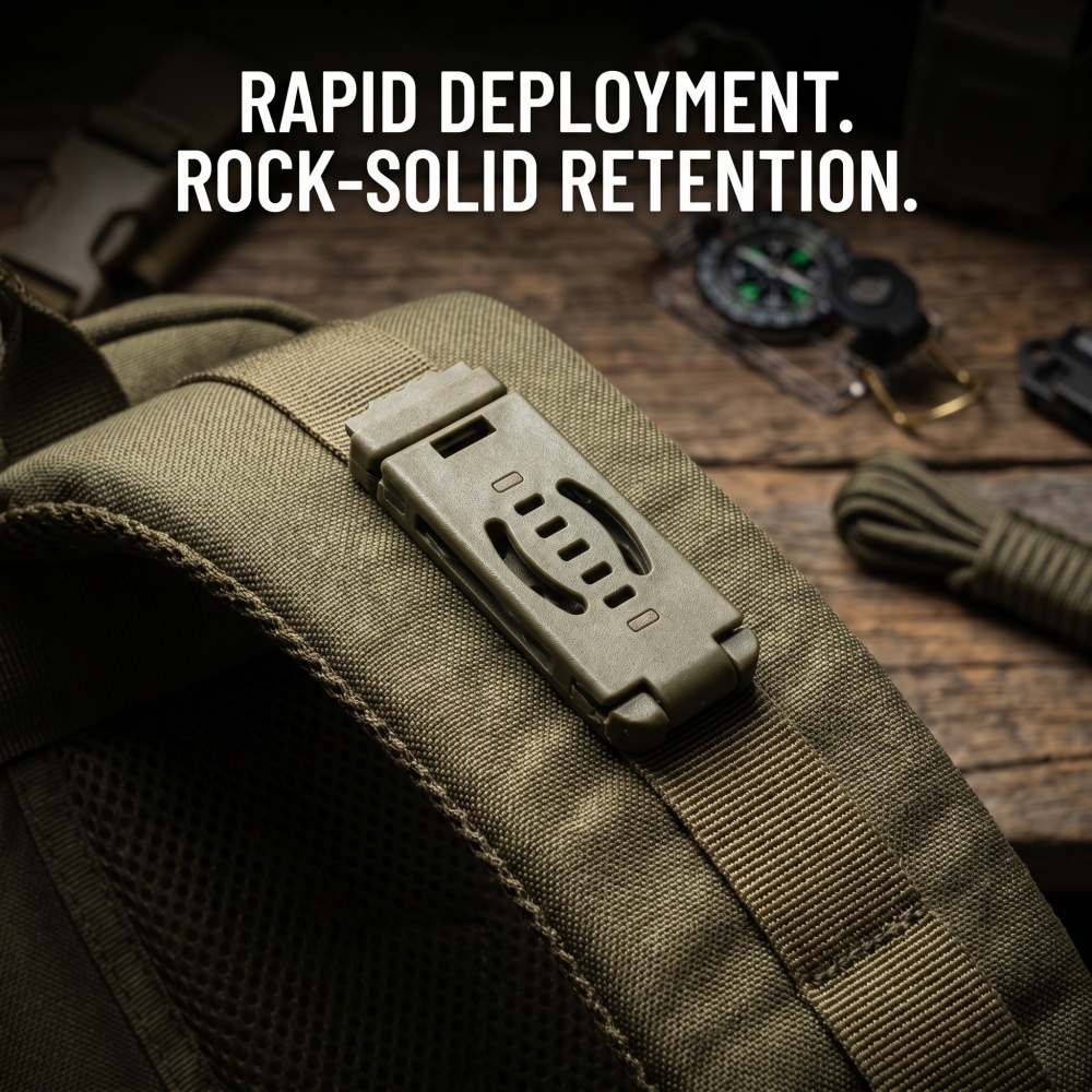 DIY Kydex Holster MOLLE Back C - огляд і ціна Edc Carry Accessories