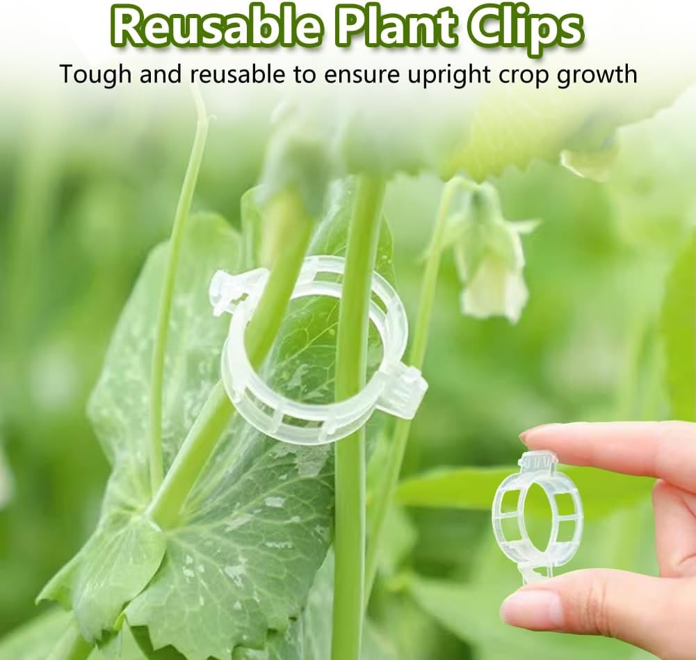 100PCS Plant Support Clips Reu - огляд і ціна Gear Tie Reusable