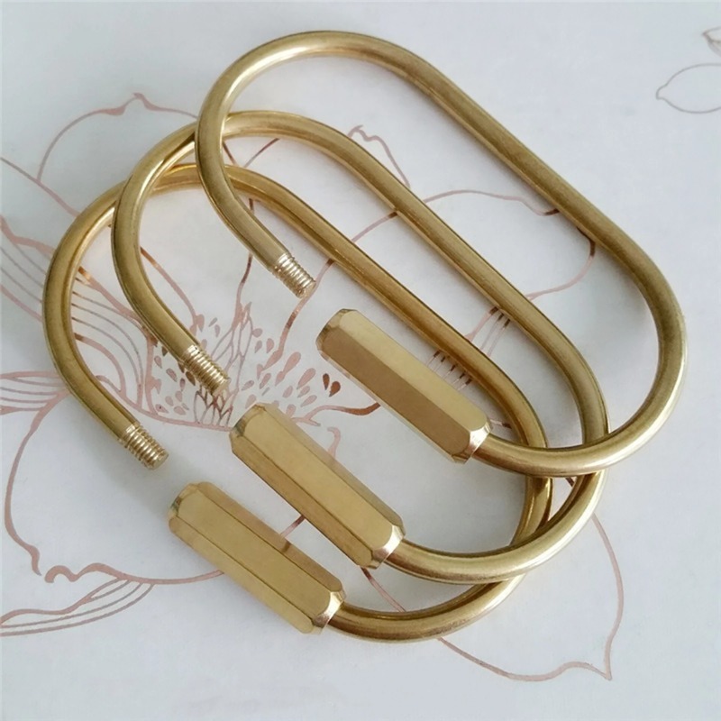 Pure Copper D-Ring Screw Key R - огляд і ціна Edc Car Carry
