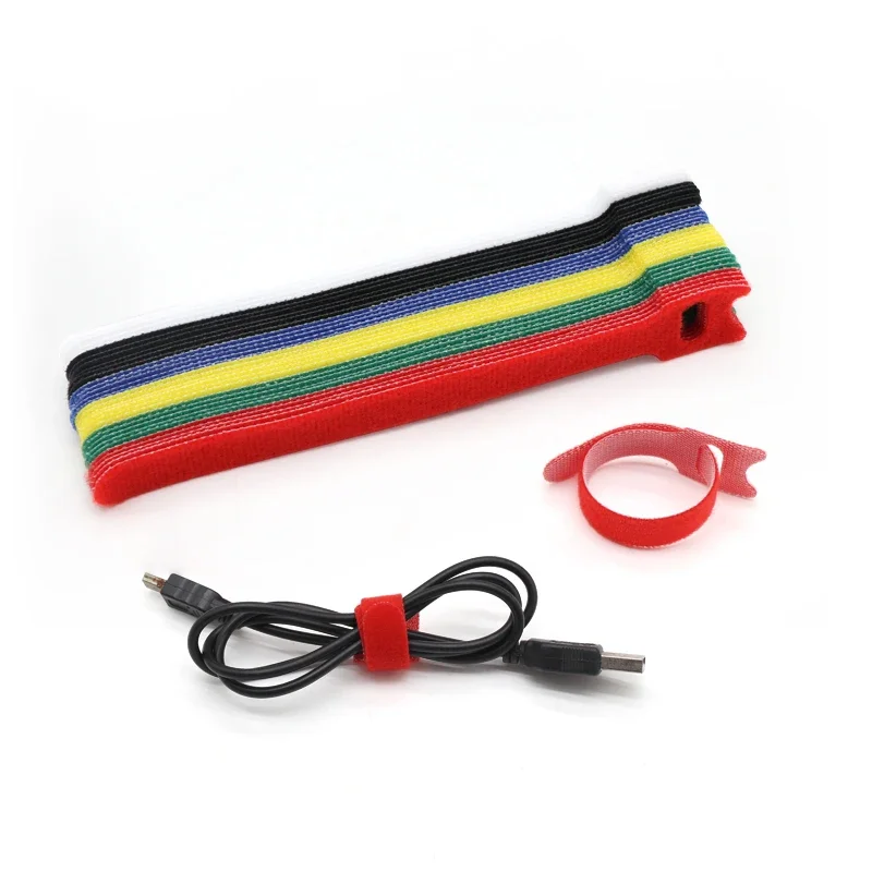 50/100pcs Releasable Cable Tie - огляд і ціна Gear Tie Reusable