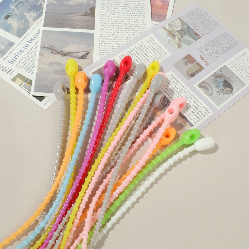 random color5pcs Multifunction - огляд і ціна Cable Winder Keychain